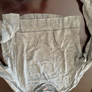 Cali’s workout sweatshirt